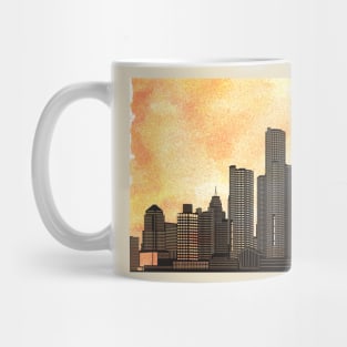 Detroit Skyline Mug